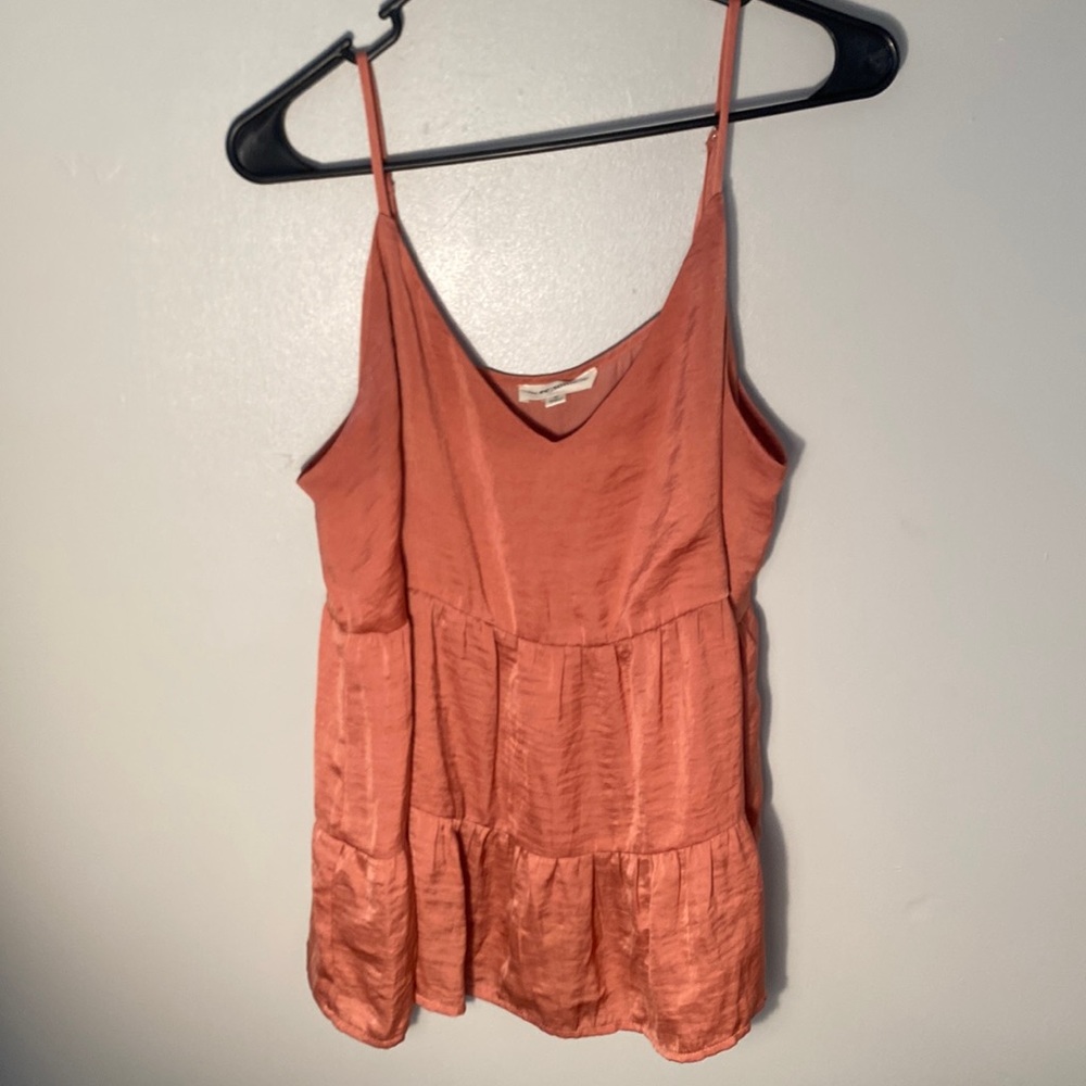 Dark Peachy Color Top